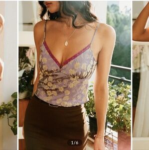 Floral Lace Tank top